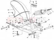 DUCATI 1996 Supersport 750 SS SWING ARM DM 006007 » SWING ARM