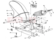 DUCATI 1996 Supersport 750 SS SWING ARM FM 001364 » SWING ARM