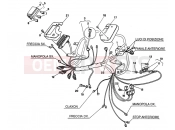 DUCATI 1996 Supersport 750 SS WIRING HARNESS FM 007706 » WIRING HARNESS