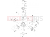 KTM  CYLINDER, CYLINDER HEAD