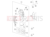 KTM  FRONT BRAKE CALIPER