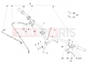 PIAGGIO Zip 50 4T 25Km/h Handlebars - Master cil.