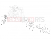 PIAGGIO Zip 50 4T 25Km/h Rocking levers support unit