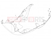 PIAGGIO Zip 50 4T 25Km/h Side cover - Spoiler
