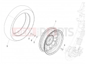 VESPA Vespa Sprint 125 MY2024 (TH, VN) Front wheel
