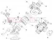 VESPA Vespa Sprint 125 MY2024 (TH, VN) Throttle body - Injector - Induction joint