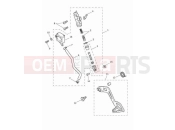 TRIUMPH Tiger 900 GT Aragon Edition Rear brake master cylinder assy