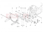 PIAGGIO Beverly 300 HPE E5 (EU) Swinging arm