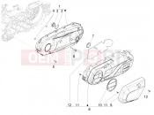 PIAGGIO Beverly 400 Classic-Sport E5+ (EU) Crankcase cover - Crankcase cooling