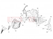 PIAGGIO Beverly 400 Classic-Sport E5+ (EU) Front shield