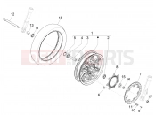 PIAGGIO Beverly 400 Classic-Sport E5+ (EU) Front wheel