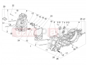 PIAGGIO BV 400 E5 (CA, USA) CRANKCASE