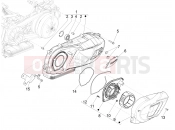 PIAGGIO Medley 125 E5 (EU) Crankcase cover - Crankcase cooling
