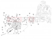 PIAGGIO Medley 125 E5 (EU) Head unit - Valve