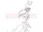 PIAGGIO Medley 125 E5 (EU) Rear luggage rack