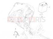 PIAGGIO Medley 125 E5 (EU) Remote control switches - Battery - Horn