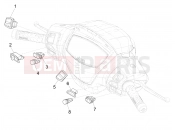 PIAGGIO Medley 125 E5 (EU) Selectors - Switches - Buttons
