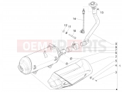 PIAGGIO Medley 125 E5 (EU) Silencer