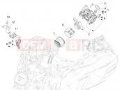 PIAGGIO Medley 125 E5 (EU) Throttle body - Injector - Induction joint