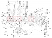 PIAGGIO MP3 300 HPE / HPE Sport E5 (EU) Fork/steering tube - Steering bearing unit