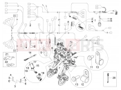 PIAGGIO MP3 300 HPE / HPE Sport E5 (EU) Main cable harness