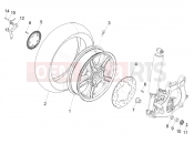 PIAGGIO MP3 300 HPE / HPE Sport E5 (EU) Rear wheel