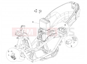PIAGGIO MP3 300 HPE / HPE Sport E5 (EU) Remote control switches - Battery - Horn