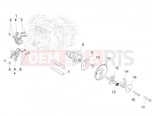 PIAGGIO MP3 300 HPE / HPE Sport E5 (EU) Rocking levers support unit