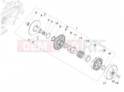 PIAGGIO MP3 300 HPE Sport E5 (APAC) Driven pulley