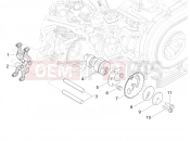 PIAGGIO MP3 310 HPE / HPE Sport E5+ (EU) Rocking levers support unit