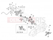 PIAGGIO MP3 530 HPE Exclusive E5+ (EU) Reverse gear assy