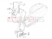 VESPA Vespa Primavera 125 Mickey Mouse (JP, KR, VN) Brakes pipes - Calipers (ABS)