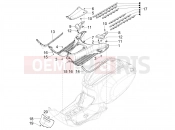 VESPA Vespa Primavera 125 Mickey Mouse (JP, KR, VN) Central cover - Footrests