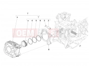 VESPA Vespa Primavera 125 Mickey Mouse (JP, KR, VN) Cylinder-pistston-wrist pin unit