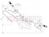 VESPA Vespa Primavera 125 Mickey Mouse (JP, KR, VN) Handlebars - Master cil.