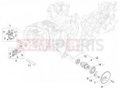 VESPA Vespa Primavera 125 Mickey Mouse (JP, KR, VN) Rocking levers support unit