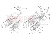 VESPA Vespa Primavera 125 Mickey Mouse (JP, KR, VN) Silencer