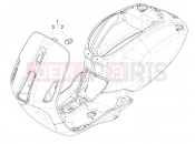 VESPA Vespa Primavera 125 iGET E2-E4 (AU, EX, Jp, KR, TW, VT) Frame/bodywork