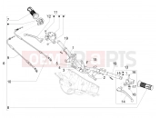 VESPA Vespa Primavera 125 iGET E2-E4 (AU, EX, Jp, KR, TW, VT) Handlebars - Master cil.