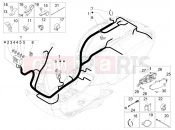 VESPA Vespa Primavera 125 iGET E2-E4 (AU, EX, Jp, KR, TW, VT) Main cable harness