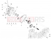 VESPA Vespa Primavera 125 iGET E2-E4 (AU, EX, Jp, KR, TW, VT) Reduction unit