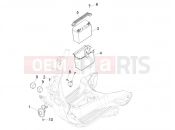 VESPA Vespa Primavera 125 iGET E2-E4 (AU, EX, Jp, KR, TW, VT) Remote control switches - Battery - Horn
