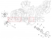 VESPA Vespa Primavera 125 iGET E2-E4 (AU, EX, Jp, KR, TW, VT) Rocking levers support unit