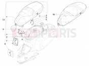 VESPA Vespa Primavera 125 iGET E2-E4 (AU, EX, Jp, KR, TW, VT) Saddle/seats