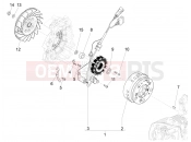 vespa Vespa S 125 iGet E3-E4 (EX, RI, TH, TW) Flywheel magneto