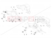 vespa Vespa S 125 iGet E3-E4 (EX, RI, TH, TW) Selectors - Switches - Buttons