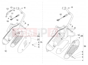 vespa Vespa S 125 iGet E3-E4 (EX, RI, TH, TW) Silencer