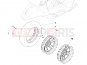 vespa Vespa S 125 iGet E3-E4 (EX, RI, TH, TW) Front wheel