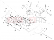 vespa Vespa S 125 iGet E3-E4 (EX, RI, TH, TW) Swinging arm