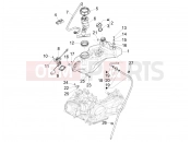 VESPA Vespa Sprint 125 IGET E3-E4 (EX, RK, TH, TW, VN) Fuel tank